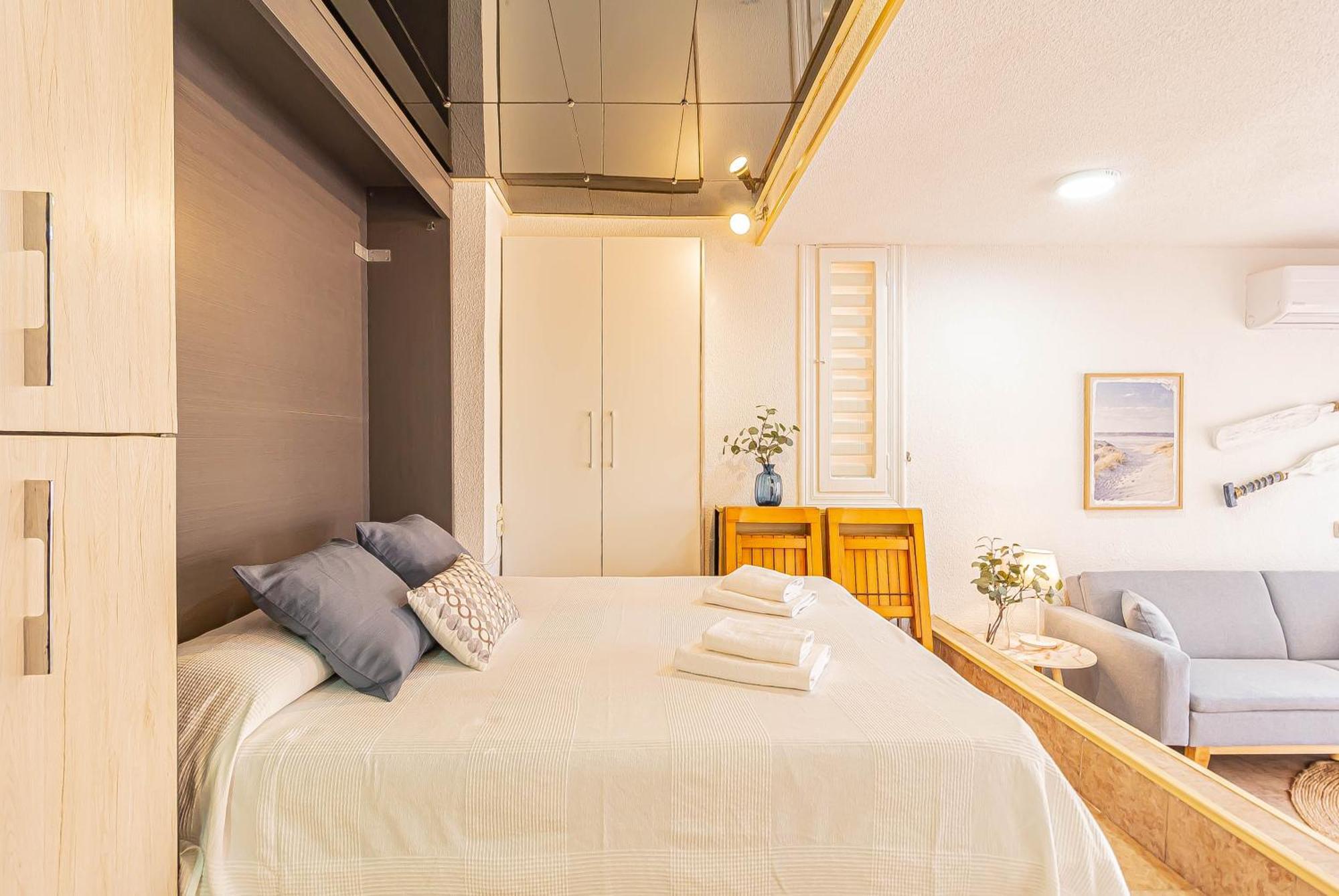 La Pecera - La Manga Del Mar Menor - Edificio Monaco - Kilometro 7 - Cama Plegable Y Sofa-Cama Apartment Екстериор снимка